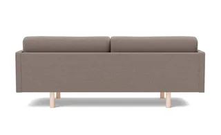 EJ220 Sofa, 3 seater, 212 cm de Fredericia en Erik 9998 Broken Grey, Oak soap treated, FSC Mix 70% – photo du produit 2 sur 4