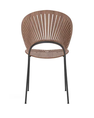 Trinidad de Fredericia en Walnut lacquer, FSC Mix 70%, Black, smooth – photo du produit 5 sur 6