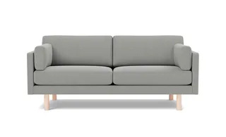 EJ220 Sofa, 2½ seater, 185 cm by Fredericia in Re-Wool 128, Oak soap treated, FSC Mix 70% – product photo 4 of 4