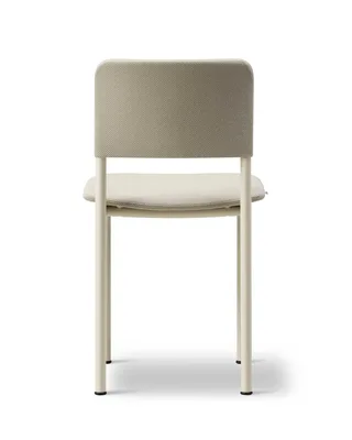Plan Chair Fully Upholstered von Fredericia in Twillwool 1301, Chalk – Produktfoto 2 von 4