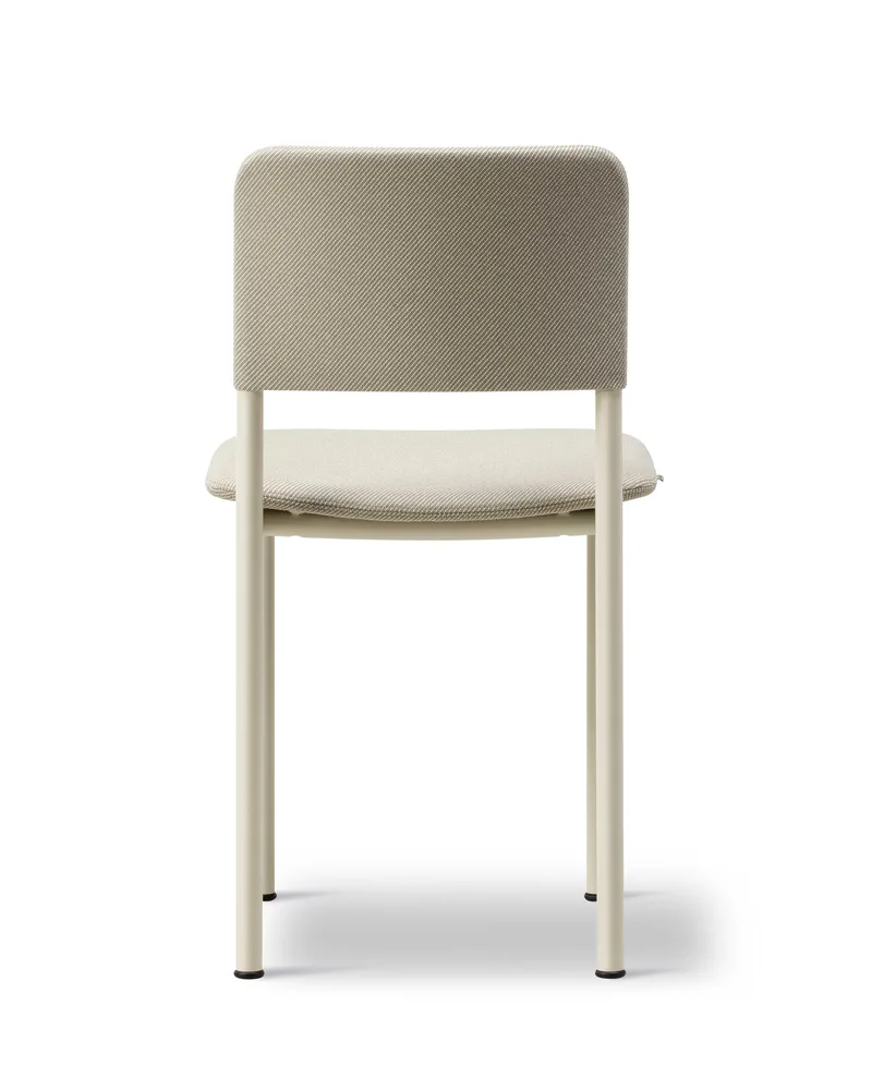Plan Chair Fully Upholstered von Fredericia in Twillwool 1301, Chalk – Produktfoto 2 von 4