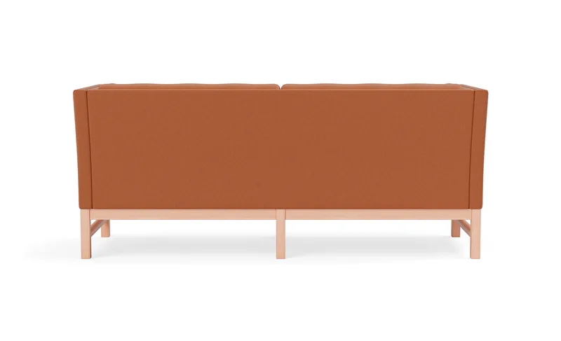 EJ315 Sofa, 2½ seater, 180 cm by Fredericia in Leather Max 95, Cognac, Oak light oil – product photo 2 of 4