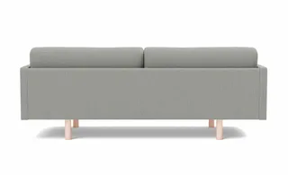 EJ220 Sofa, 3 seater, 212 cm by Fredericia in Re-Wool 128, Oak soap treated, FSC Mix 70% – product photo 2 of 4