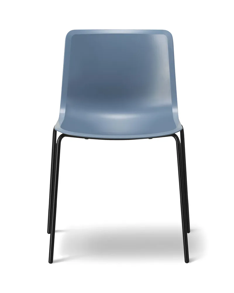 Pato 4 Leg by Fredericia in Storm, Black – product photo