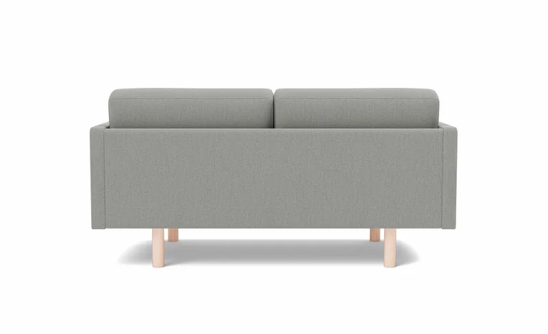 EJ220 Sofa, 2 seater, 163 cm de Fredericia en Re-Wool 128, Oak soap treated, FSC Mix 70% – photo du produit 2 sur 4