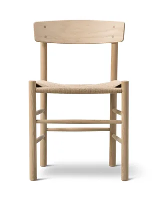 J39 Mogensen Chair by Fredericia in Natural paper cord, Oak soap, FSC Mix 70% – product photo 7 of 7