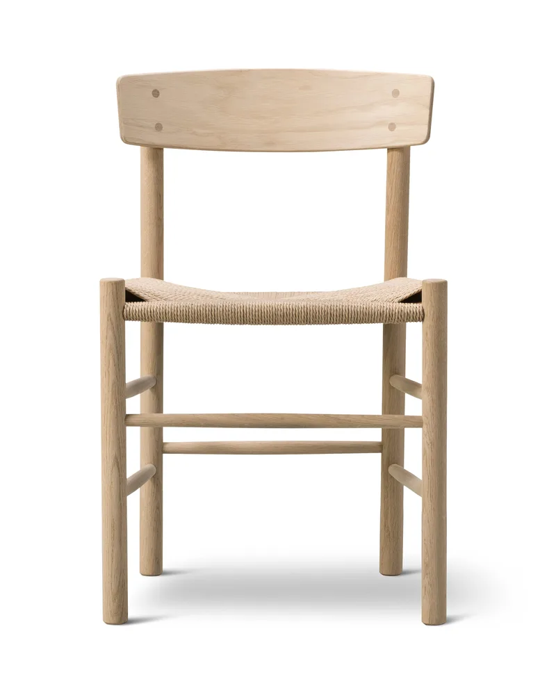 J39 Mogensen Chair by Fredericia in Natural paper cord, Oak soap, FSC Mix 70% – product photo 7 of 7