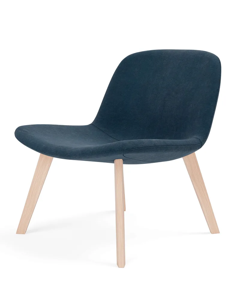 Eyes Lounge Wood base by Fredericia in Gentle 873, Oak lacquer – product photo 1 of 4