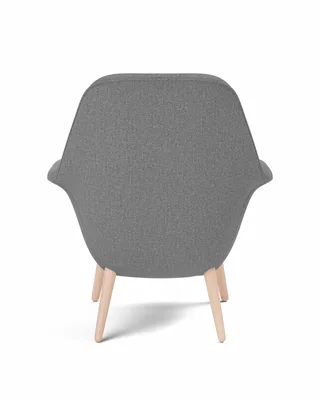 Swoon Lounge Petit Wood base by Fredericia in Sunniva 242, Oak lacquer, FSC Mix 70% – product photo 2 of 4