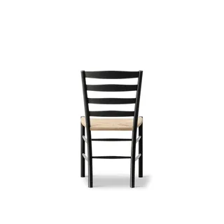 Klint Chair by Fredericia in Natural paper cord, Oak black lacquer, FSC Mix 70% – product photo 3 of 5