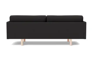EJ220 Sofa, 3 seater, 212 cm by Fredericia in Re-Wool 198, Oak soap treated, FSC Mix 70% – product photo 3 of 4