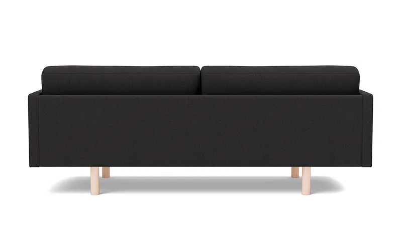 EJ220 Sofa, 3 seater, 212 cm by Fredericia in Re-Wool 198, Oak soap treated, FSC Mix 70% – product photo 3 of 4