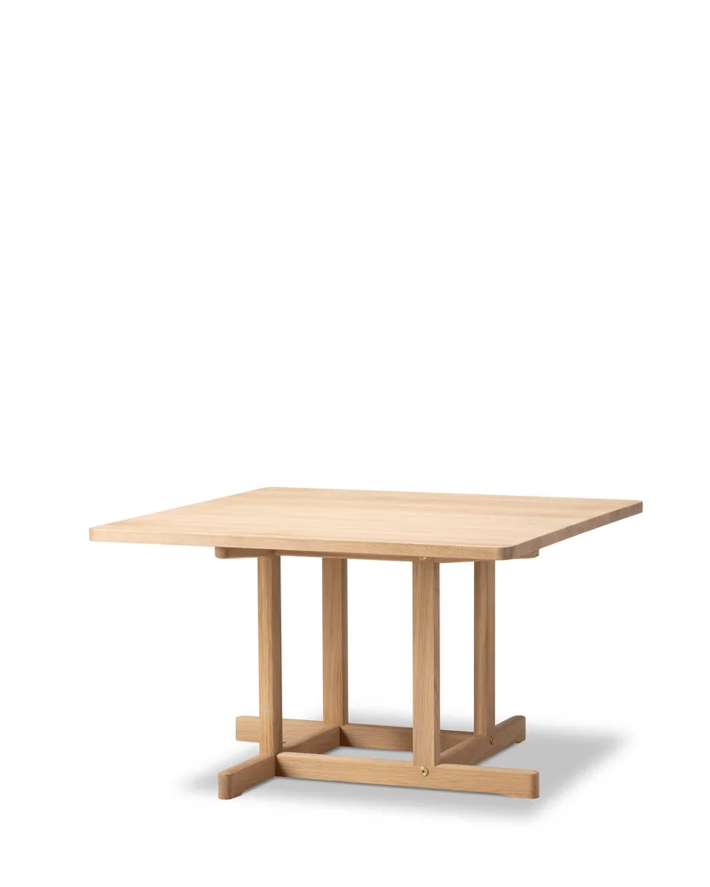 BM80 Mogensen Coffee Table, 90x90 cm de Fredericia en Oak light oil, FSC Mix 70% – photo du produit 1 sur 2