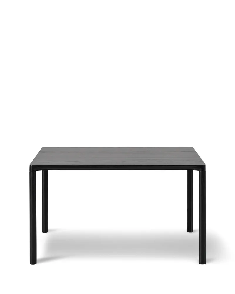 Piloti Wood, 75x75 cm von Fredericia in Oak black lacquer, FSC Mix 70%, 41 cm – Produktfoto