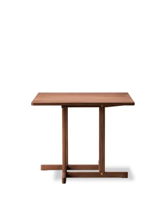 BM80 Mogensen Shaker Table, 90x90 cm van Fredericia in Smoked oak, olied, FSC Mix 70% – productfoto 2 van 2
