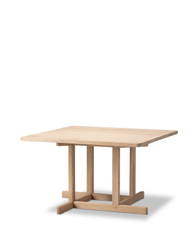 BM80 Mogensen Coffee Table, 90x90 cm de Fredericia en Oak soap, FSC Mix 70% – photo du produit 1 sur 2