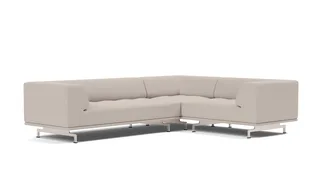 Delphi Elements - Configuration D von Fredericia in Steelcut Trio, 213, Brushed aluminium – Produktfoto 1 von 4