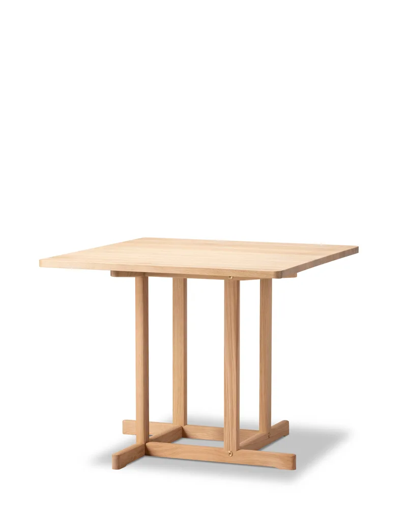 BM80 Mogensen Shaker Table, 90x90 cm von Fredericia in Oak light oil, FSC Mix 70% – Produktfoto 1 von 2
