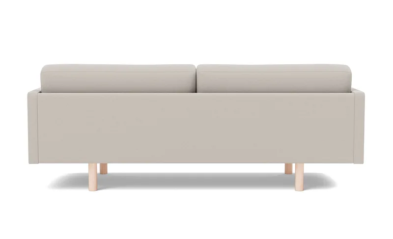 EJ220 Sofa, 3 seater, 212 cm by Fredericia in Erik 3790 Linen, Oak soap treated, FSC Mix 70% – product photo 2 of 4