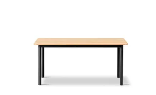 Plan Table 160 x 90 by Fredericia in Oak veneer lacquered, FSC Mix 70%, Black, 160 × 90 cm, height 73 cm – product photo 2 of 2