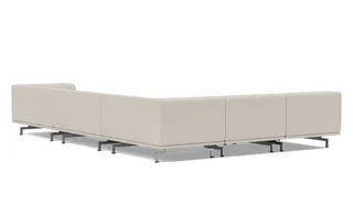 Delphi Elements - Configuration C van Fredericia in Steelcut Trio, 213, Brushed aluminium – productfoto 3 van 4