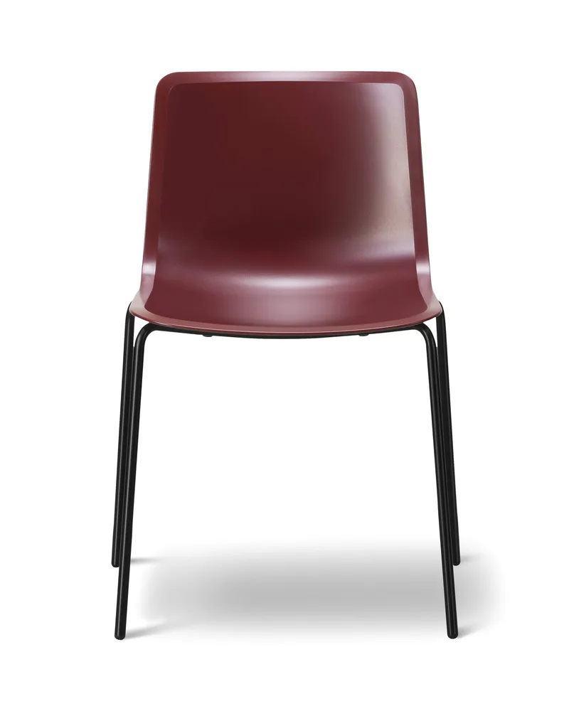 Pato 4 Leg van Fredericia in Dark red, Black – productfoto