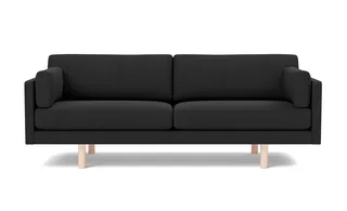 EJ220 Sofa, 3 seater, 212 cm by Fredericia in Re-Wool 198, Oak soap treated, FSC Mix 70% – product photo 4 of 4
