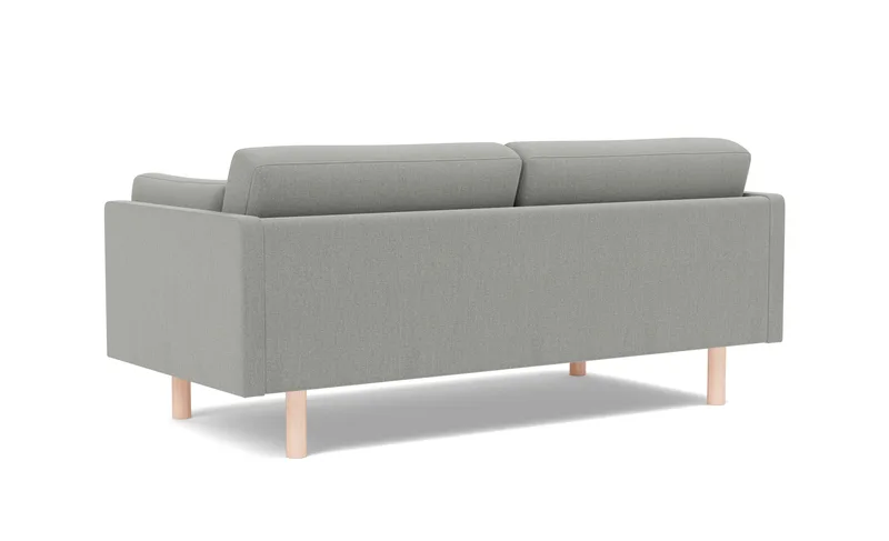 EJ220 Sofa, 2½ seater, 185 cm by Fredericia in Re-Wool 128, Oak soap treated, FSC Mix 70% – product photo 3 of 4
