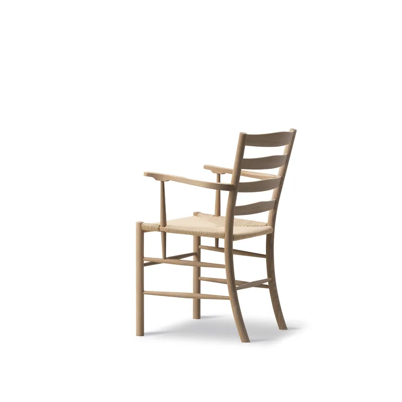 Klint Armchair by Fredericia in Natural paper cord, Oak oil, FSC Mix 70% – product photo 3 of 4