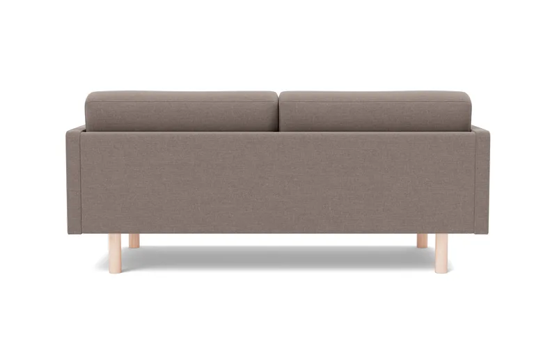EJ220 Sofa, 2½ seater, 185 cm von Fredericia in Erik 9998 Broken Grey, Oak soap treated, FSC Mix 70% – Produktfoto 2 von 4