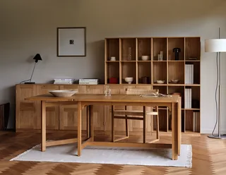 MK67 Bookcase by Fredericia in Oak oil – interior photo 1 of 4