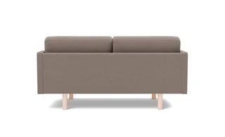 EJ220 Sofa, 2 seater, 163 cm de Fredericia en Erik 9998 Broken Grey, Oak soap treated, FSC Mix 70% – photo du produit 2 sur 4