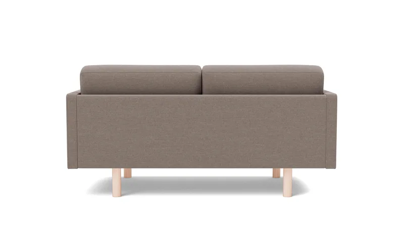 EJ220 Sofa, 2 seater, 163 cm de Fredericia en Erik 9998 Broken Grey, Oak soap treated, FSC Mix 70% – photo du produit 2 sur 4