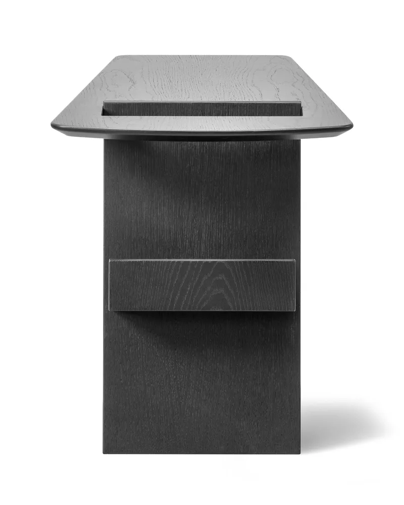 Magazine Table von Fredericia in Oak black lacquer, FSC Mix 70% – Produktfoto 2 von 6
