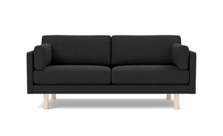 EJ220 Sofa, 2½ seater, 185 cm by Fredericia in Re-Wool 198, Oak soap treated, FSC Mix 70% – product photo 4 of 4