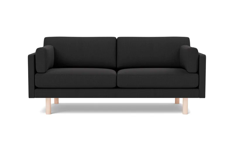 EJ220 Sofa, 2½ seater, 185 cm by Fredericia in Re-Wool 198, Oak soap treated, FSC Mix 70% – product photo 4 of 4