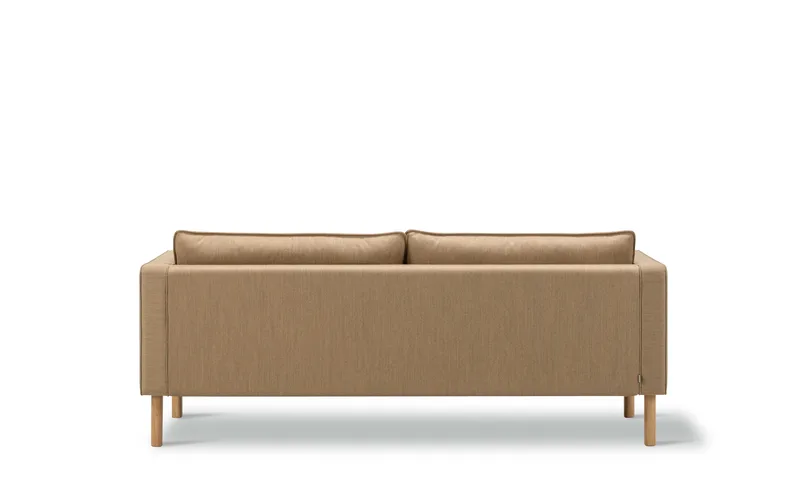 Jota Sofa on Legs, 2-pers., 185 cm by Fredericia in Mood 4104, Oak light oil, FSC Mix 70%, Arm cushions not included – product photo 2 of 4