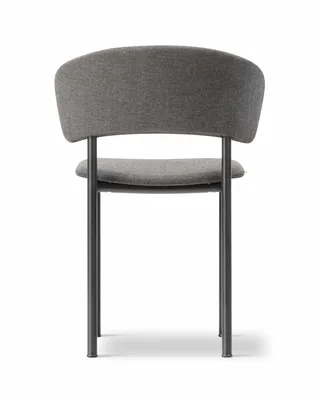 Plan Armchair van Fredericia in Re-Wool 198, Black – productfoto 1 van 4