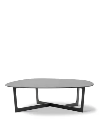 Insula Table - Model 5192 by Fredericia in Aluminium, textured black lacquer – product photo 4 of 4