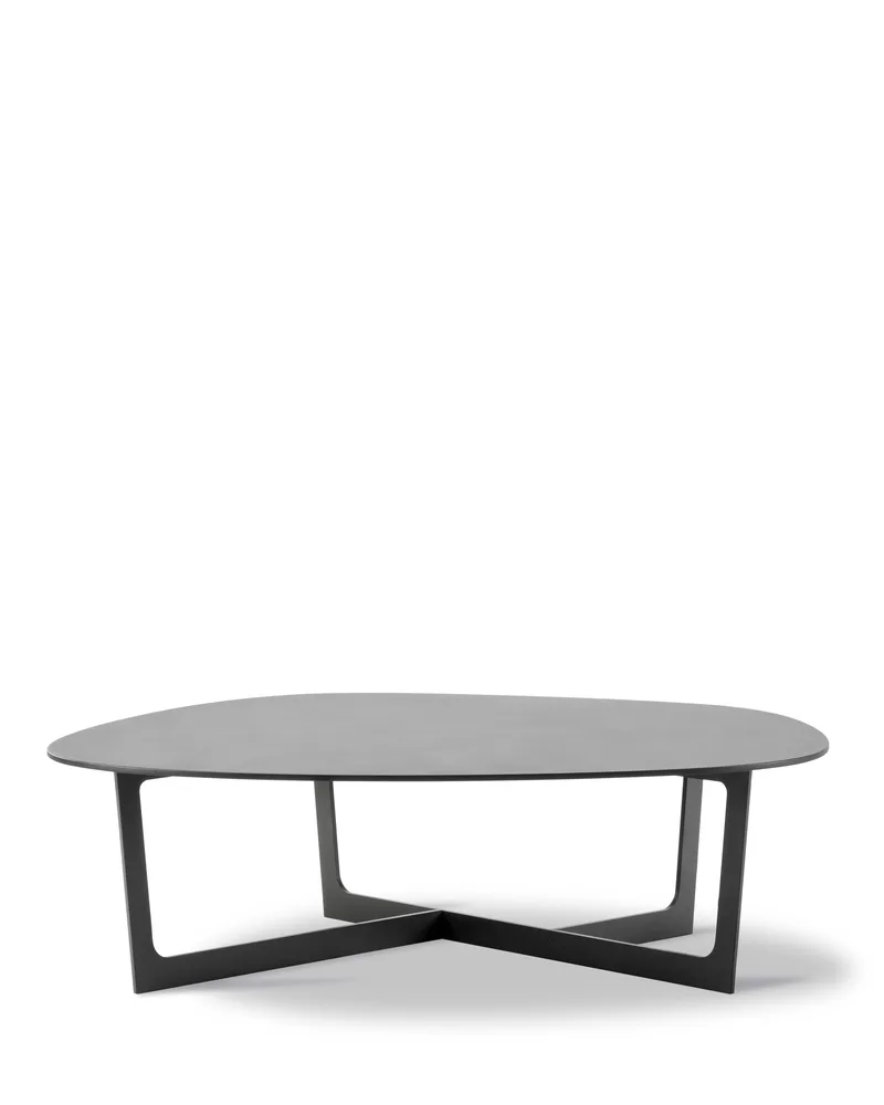 Insula Table - Model 5192 by Fredericia in Aluminium, textured black lacquer – product photo 4 of 4