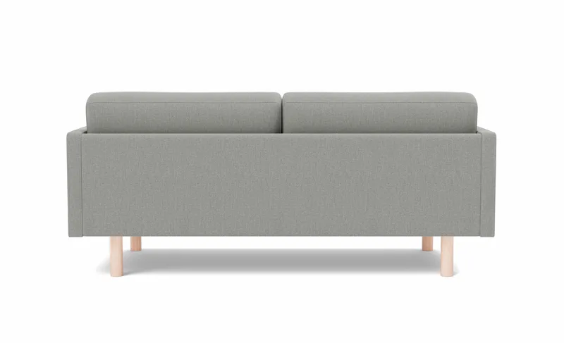 EJ220 Sofa, 2½ seater, 185 cm by Fredericia in Re-Wool 128, Oak soap treated, FSC Mix 70% – product photo 2 of 4