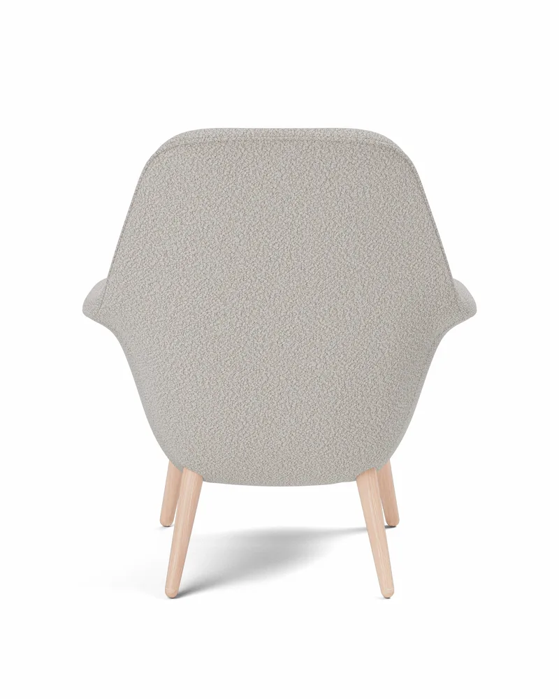 Swoon Lounge Petit Wood base by Fredericia in Elle 230, Oak lacquer, FSC Mix 70% – product photo 2 of 4