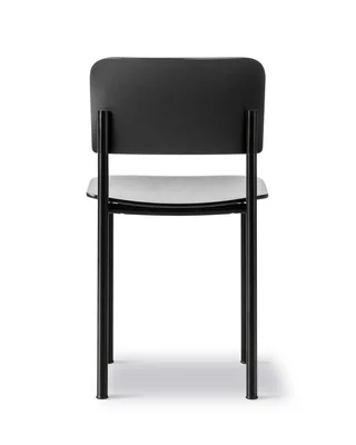 Plan Chair van Fredericia in Black ash, FSC Mix 70%, Black – productfoto 5 van 6