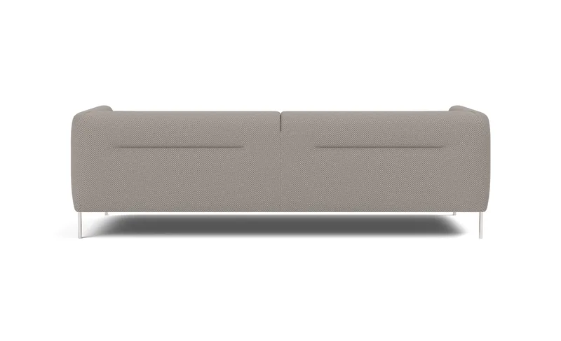 Konami Sofa, 2½ seater, 235 cm by Fredericia in Sisu 0125, Stainless steel, brushed – product photo 2 of 3
