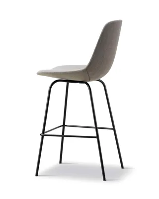 Eyes 4 Leg Barstool by Fredericia in Re-Wool 128, Black, 75 cm – product photo 3 of 4