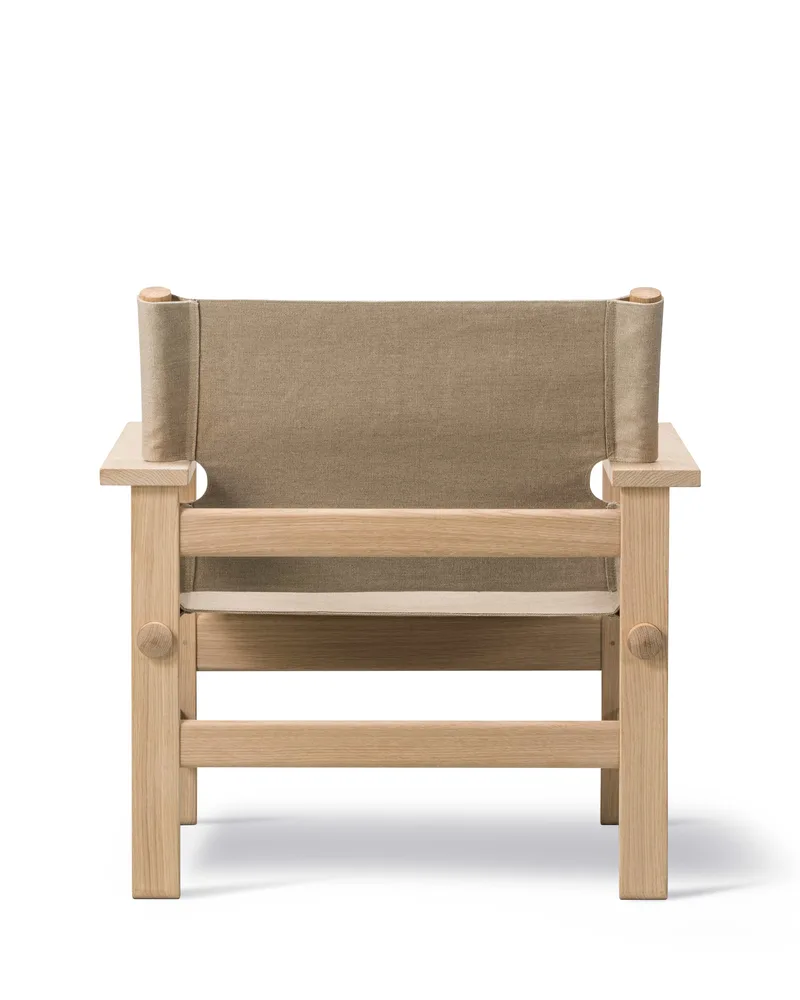 The Canvas Chair by Fredericia in Natural canvas, Oak light oil, FSC Mix 70% – product photo 3 of 6