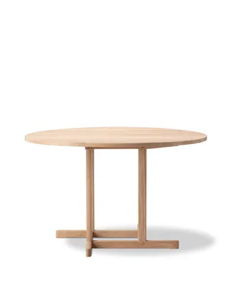 BM80 Mogensen Shaker Table, Ø120 cm van Fredericia in Oak soap, FSC Mix 70% – productfoto 2 van 2