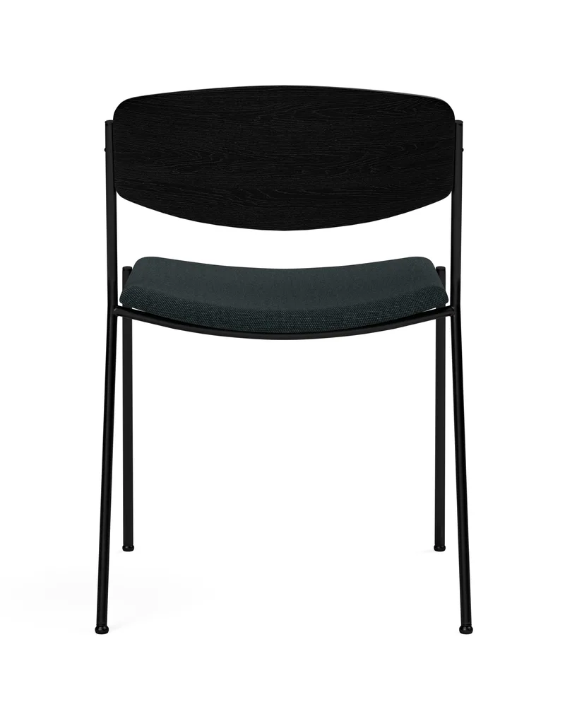 Lynderup Chair Seat upholstered by Fredericia in Connect 60999, Black ash, FSC Mix 70%, Black lacquer – product photo 2 of 4