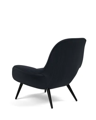 Swoon Lounge by Fredericia in Sunniva 192, Oak black lacquer FSC Mix 70% – product photo 3 of 4