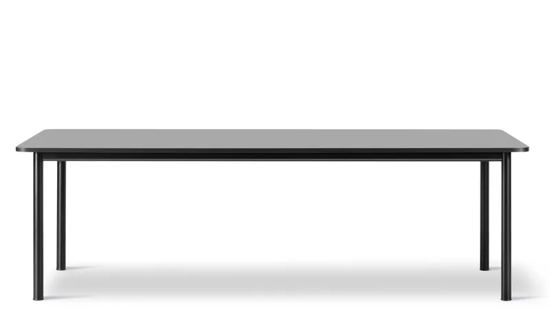 Plan Table 240 x 100 cm by Fredericia in Laminate Fenix NTM Black, Black, 240 × 100 cm, height 73 cm – product photo 2 of 2